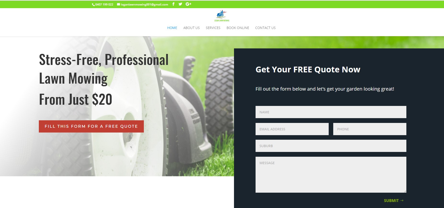 start your own lawn mowing business work from home 