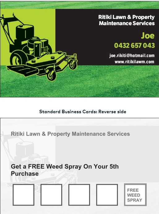 b cards sample flyer lawn mowing adwords start your own lawn mowing business work from home