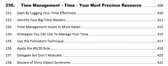 time management tactics