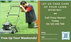 fridge magnet For Your Lawn Mowing Company